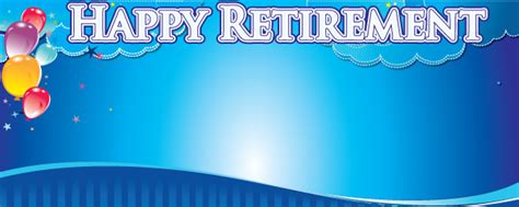 Happy Retirement Banner Printable Free - Printable Templates