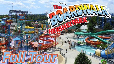 The Boardwalk Water Park at Hersheypark | Full Tour | May 2022 - YouTube