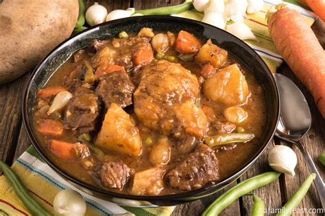 Beef Stew with Dumplings - A Family Feast