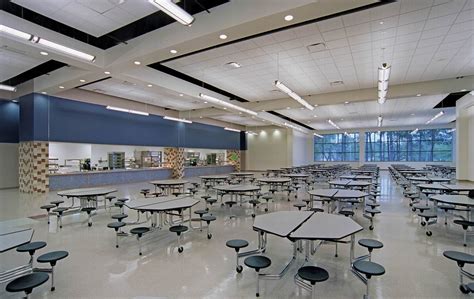 School Cafeteria | PGAL: Pershing Middle School | Lunch room, House rooms, My house plans