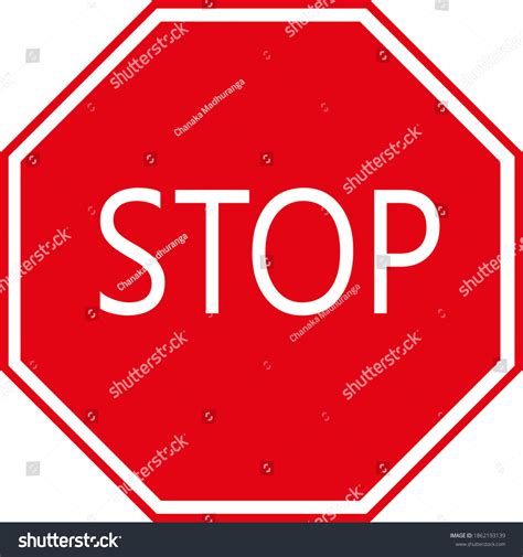 Stop Sign Board Streets Illustration Stock Illustration 1862193139 ...