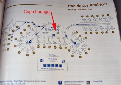 Tocumen Airport Terminal Map - Draw A Topographic Map