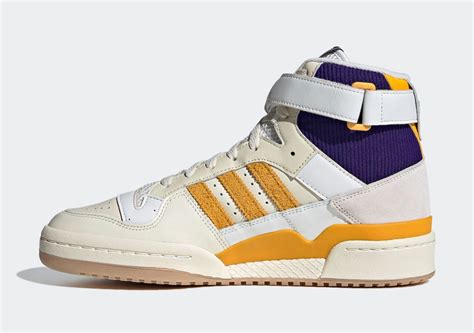 adidas Forum 84 High Lakers GX9054 Release Date - SBD