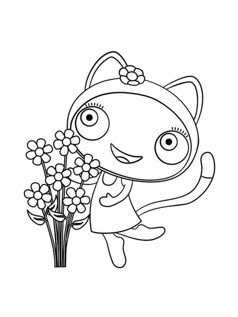 Waybuloo coloring pages