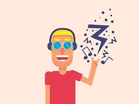 Turn up the music! by Matheus Morales on Dribbble