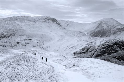 Lake District landscape photography - Catbells winter walking