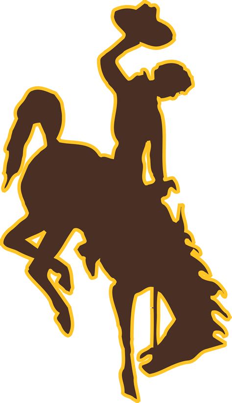 Wyoming - University Of Wyoming Football Logo Clipart - Full Size ...