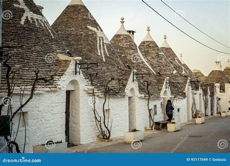 Traditional Trulli Houses in Arbelobello, Puglia, Italy Editorial Stock Image - Image of ...