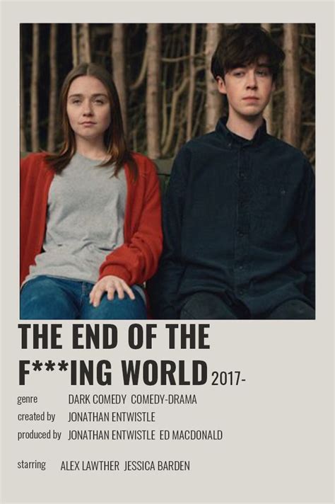 The End of the F***ing World Polaroid Poster | Film posters minimalist ...