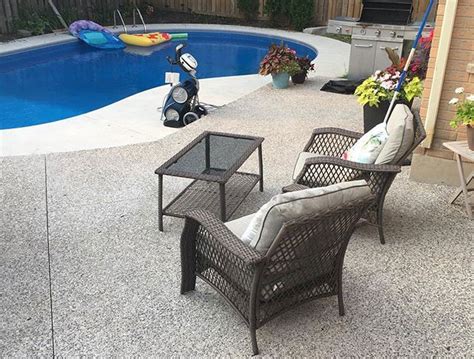 Exposed Aggregate Concrete Patio Pictures - Patio Ideas