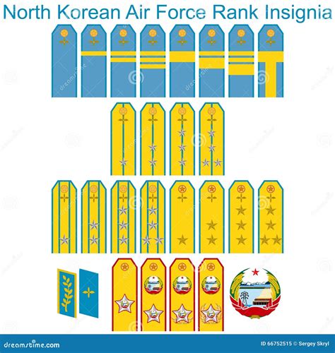 North Korean Military Rank Insignia