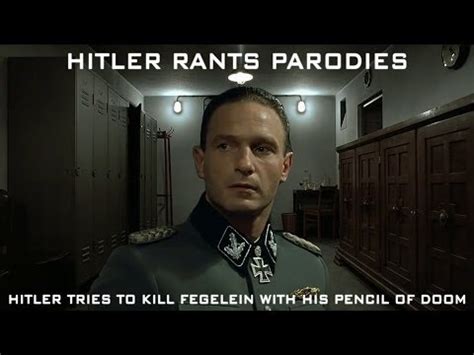 Hitler tries to kill Fegelein with his pencil of doom | Downfall / Hitler Reacts | Know Your Meme