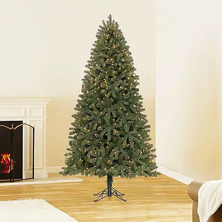 7.5 ft Member's Mark Artificial Pre-Lit Scotch Pine Christmas Tree - Sam's Club