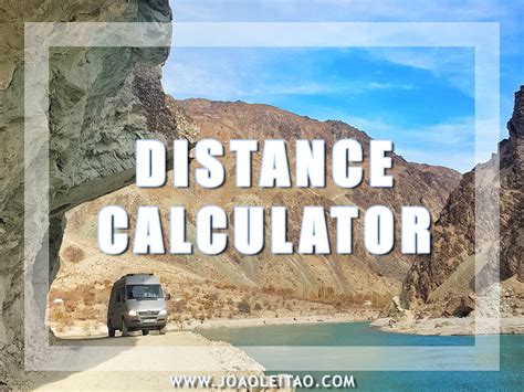 Distance Calculator: Find Travel Road Distances Between Cities