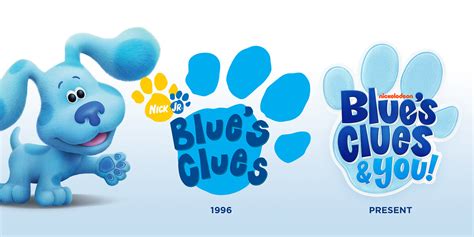 Nickelodeon's New Show Blues Clues & You!'s Logo :: Behance