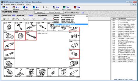 Toyota Industrial Equipment v1.96 Spare Parts Catalog Download