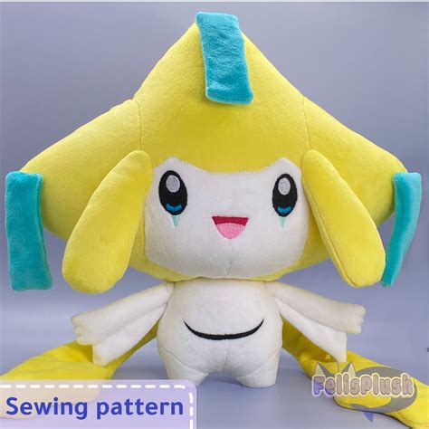 Jirachi Plush Sewing Pattern PDF Instructions Embroidery Files Included (Instant Download) - Etsy