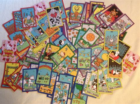 Hello Kitty Tarot Deck 78 Cards | Etsy