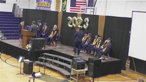 North Border Walhalla High School Graduation - YouTube