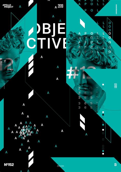 Poster #305 Objective #12 | Poster design layout, Futuristic typography, Graphic design posters