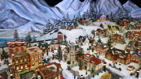 Christmas Village Wallpaper (55+ pictures) - WallpaperSet