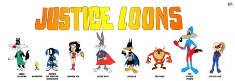 Looney Tunes Fan Art: The Justice Loons | New looney tunes, Looney tunes show, Looney tunes