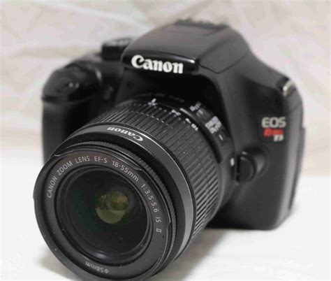 Canon EOS Rebel T3 1100D SLR Digital Camera W/ EFS 18-55mm Lens