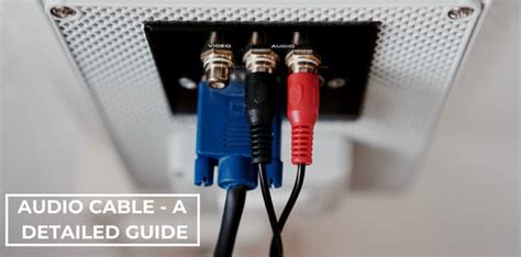 Audio Cable - A Detailed Guide | HeadphonesProReview