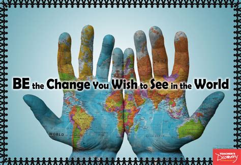 Be the Change Mini-Poster | Social studies, World teachers, Education ...