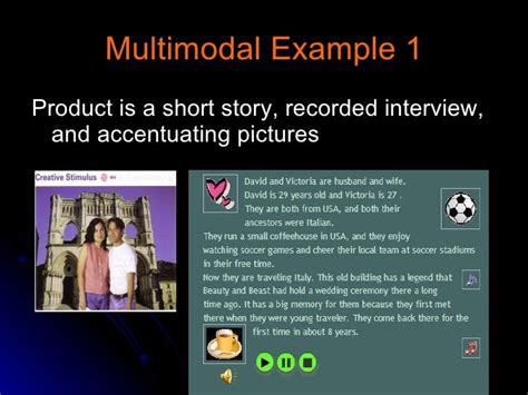 Types Of Multimodal Text