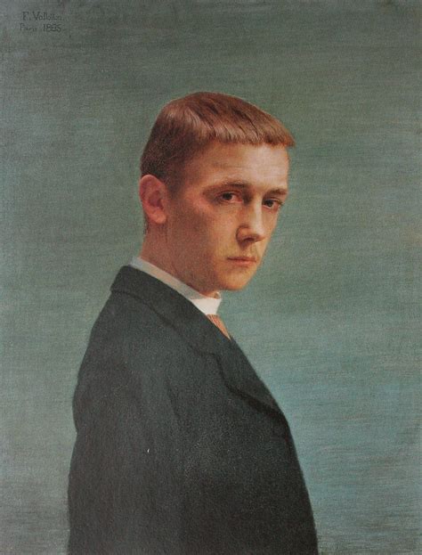 My portrait, 1885 - Felix Vallotton - WikiArt.org