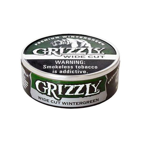 Order Grizzly Wintergreen 1.2oz Wide Cut Northerner US