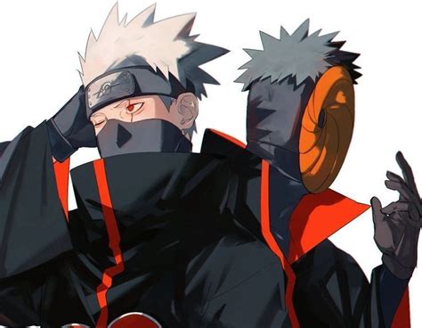 Galería: Obito y Kakashi. | Anime akatsuki, Naruto shippuden anime ...