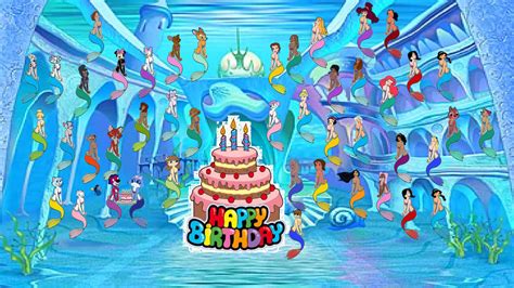 Mermaid Birthday card by Mojo1985 on DeviantArt