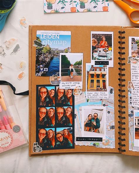 SCRAPBOOK ideas & inspiration | Diy photo book, Travel journal scrapbook, Friend scrapbook