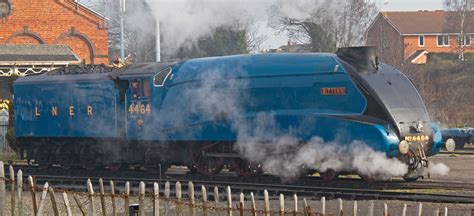 LNER Class A4 4464 Bittern One of the fastest steam-powered locomotives ...