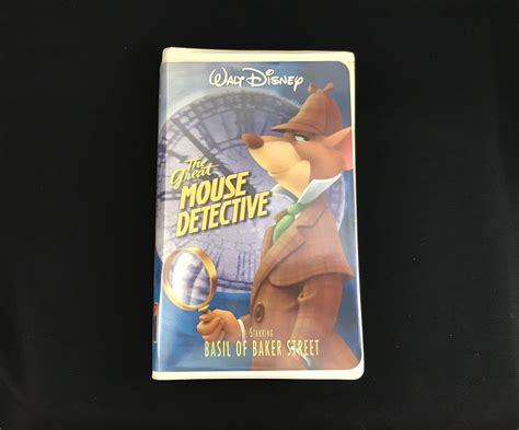 The GREAT MOUSE DETECTIVE Walt Disney Vhs Tape Movie Video | Etsy | The great mouse detective ...