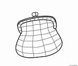 Purse Handbag Coloring Pages sketch template
