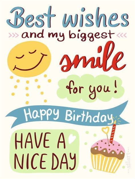 Best Birthday Quotes : Birthday Smile happy birthday #… | Alles gute zum geburtstag nachrichten ...