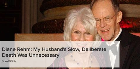 NPR Star Diane Rehm Helps Her Husband Commit Slow Suicide, Then ...