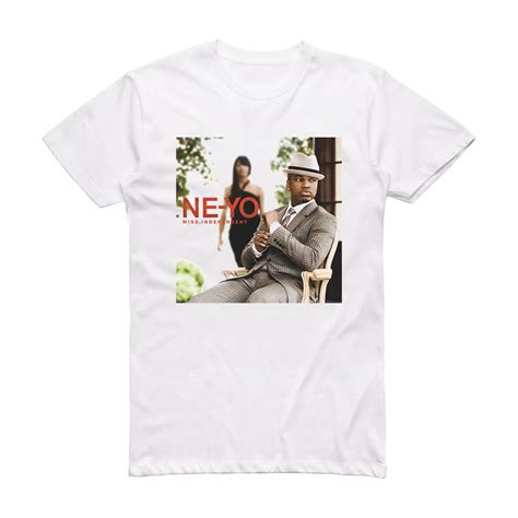 Ne-Yo Miss Independent Album Cover T-Shirt White – ALBUM COVER T-SHIRTS