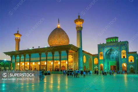 Iran, Shiraz City, Shah-e Cheragh Sanctuary. - SuperStock