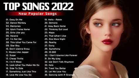 2022 New Songs ( Latest English Songs 2022 )💦 Pop Music 2022 💦 New ...