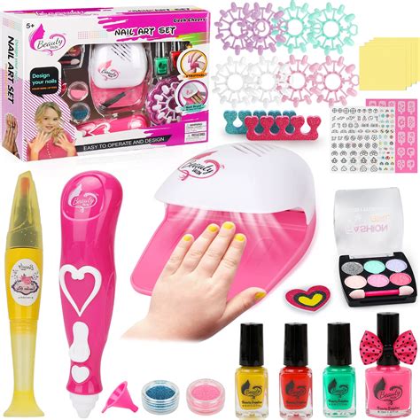 1 x RAW Customer Returns Nail Polish Set for Girls, Nail Art Kit for K – Jobalots