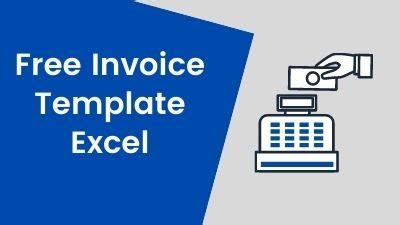 Free Invoice Template Excel | Word | Professional Bill Format in Excel #3