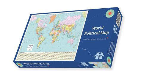 World Political Map 1000 Piece Jigsaw Puzzle – Map Marketing