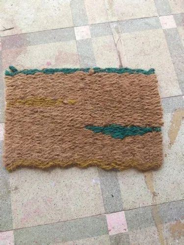 Coir Door mate, Pramukh Cm Industries, 18 X 24 at Rs 60/piece in Patan | ID: 20605292997