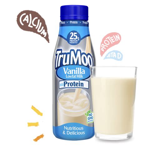 TruMoo Chocolate Milk | High Protein: 1% Lowfat Vanilla Milk