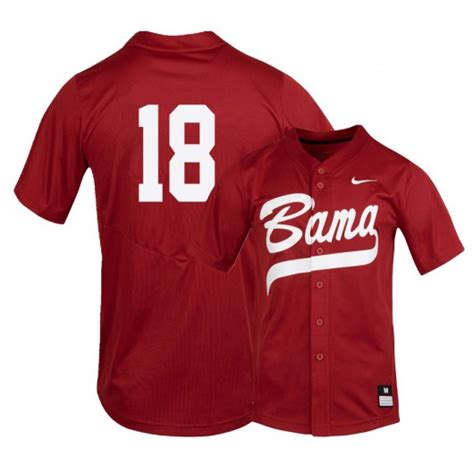 Alabama Crimson Tide Baseball Jerseys, Crimson Tide Uniforms