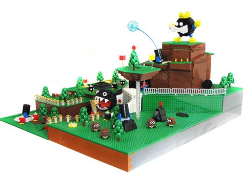 LEGO Bob-omb Battlefield by Matt de Lanoy - N64 Squid